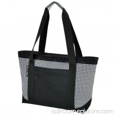 Picnic at Ascot Insulated Cooler Tote Bag - Houndstooth